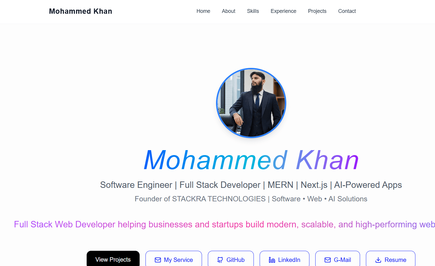 Professional Portfolio