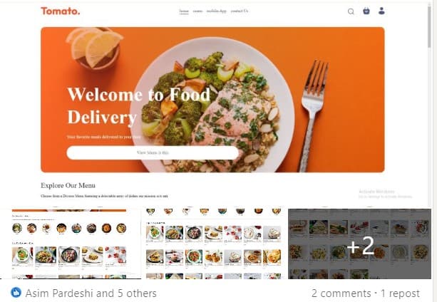 AI Food Delivery Platform